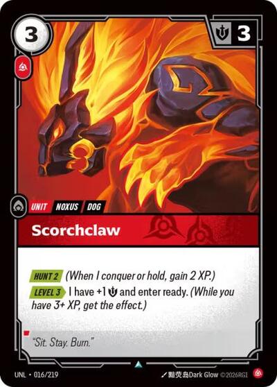 UNL-016 Scorchclaw U