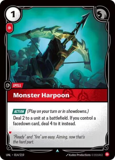 UNL-014 Monster Harpoon U
