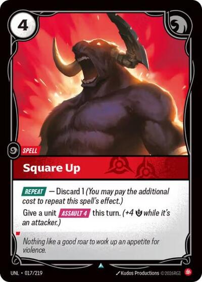 UNL-017 Square Up U