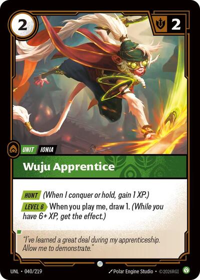 UNL-040 Wuju Apprentice C