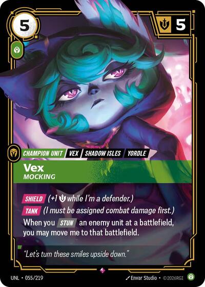 UNL-055 Vex - Mocking R