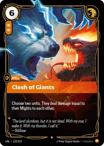 UNL-110 Clash of Giants R