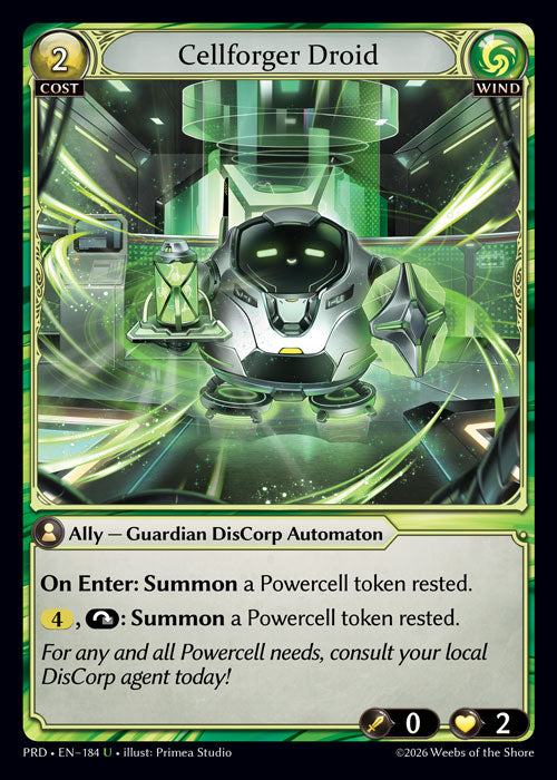 PRD-184 Cellforger Droid
