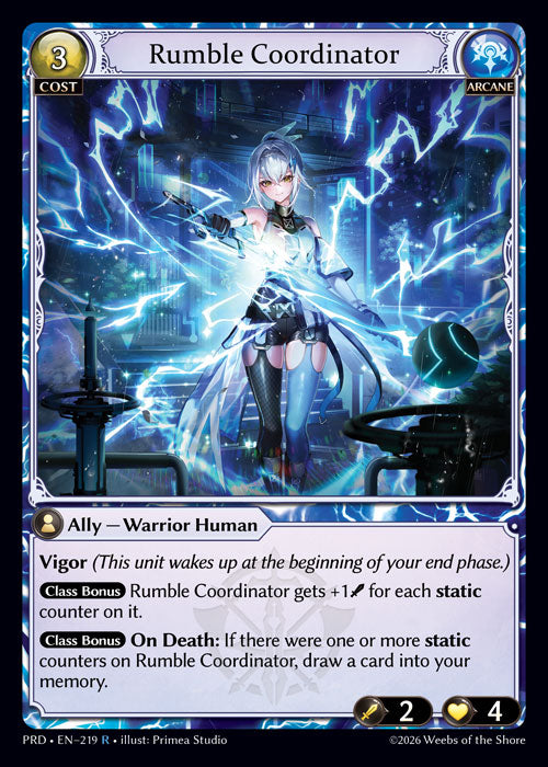 PRD-219 Rumble Coordinator
