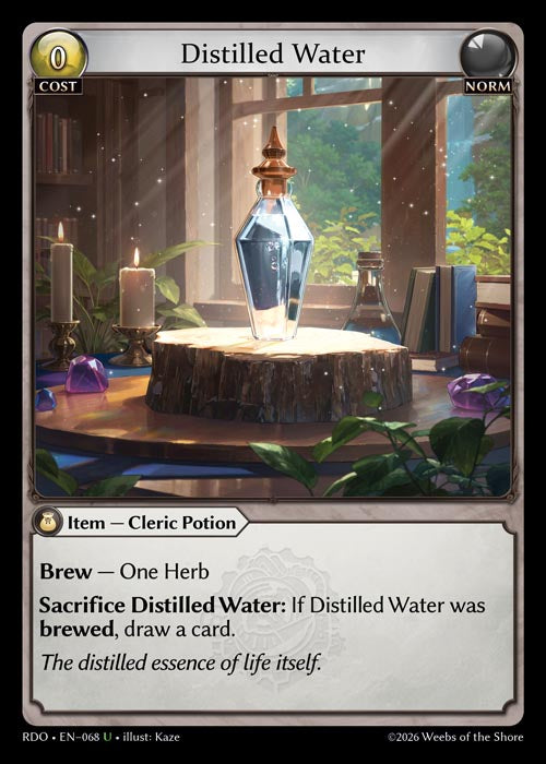RDO-068 Distilled Water