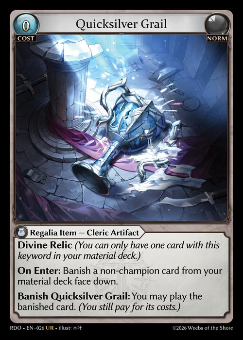 RDO-026 Quicksilver Grail