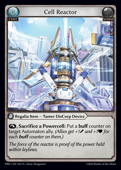 PRD-012 Cell Reactor