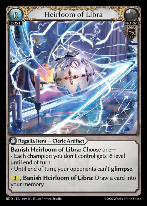 RDO-019 Heirloom of Libra