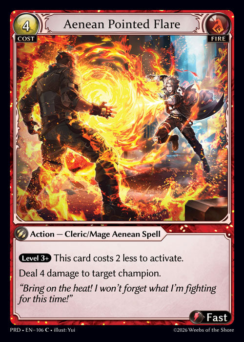 PRD-106 Aenean Pointed Flare