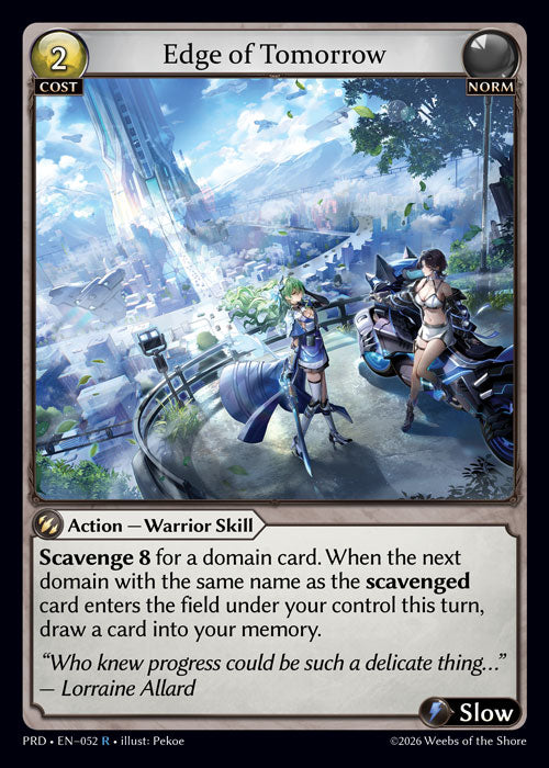 PRD-052 Edge of Tomorrow