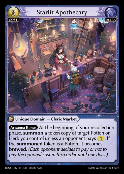 RDO-317 Starlit Apothecary
