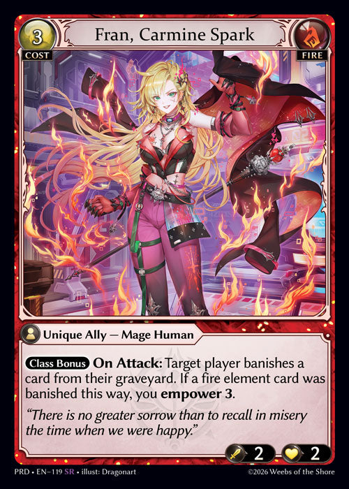 PRD-119 Fran, Carmine Spark