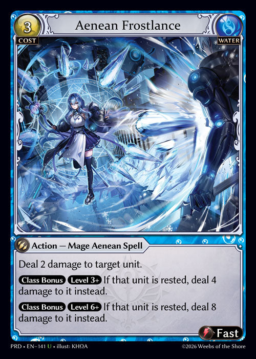 PRD-141 Aenean Frostlance