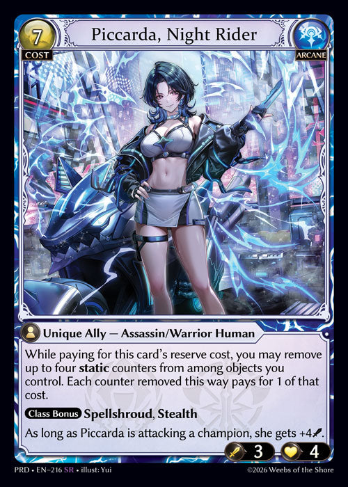 PRD-216 Piccarda, Night Rider