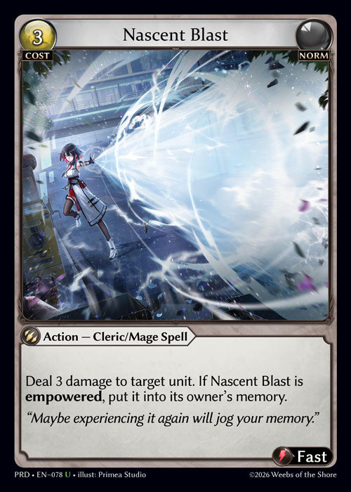 PRD-078 Nascent Blast