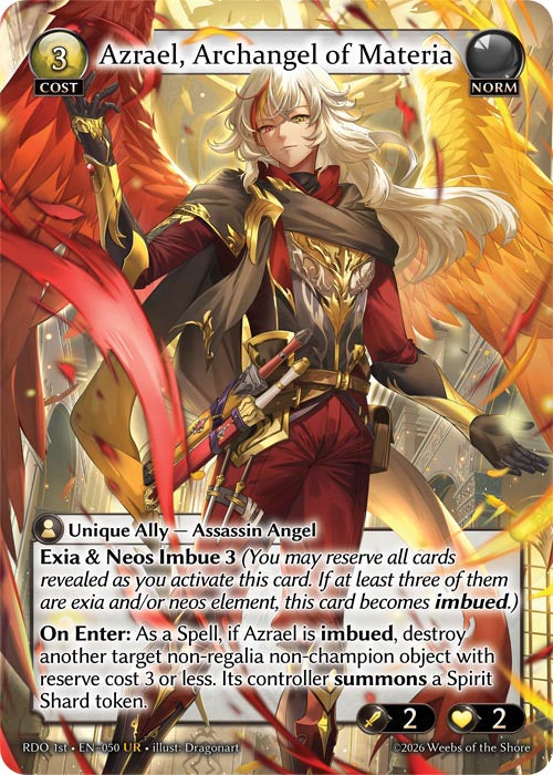 RDO1e-050 Azrael, Archangel of Materia