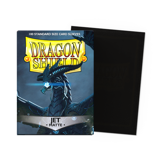 Dragonshield Jet Matte Sleeves