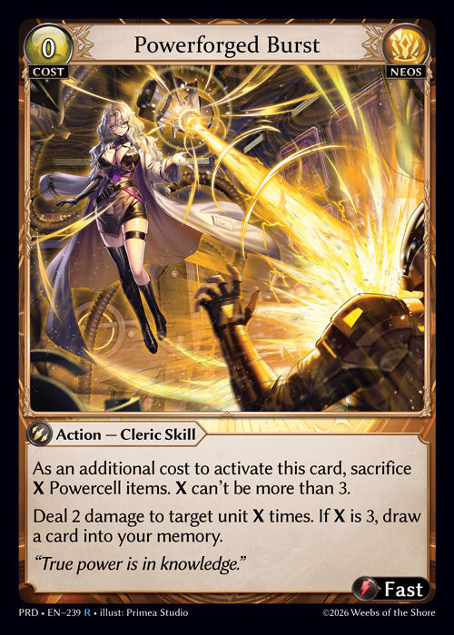 PRD-239 Powerforged Burst