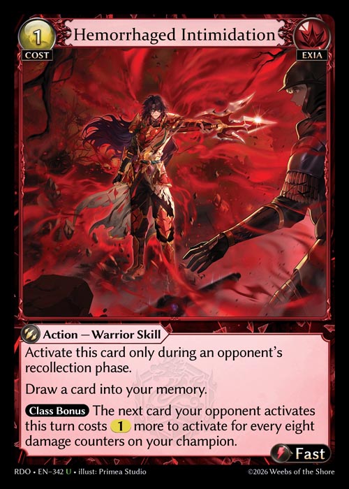 RDO-342 Hemorrhaged Intimidation