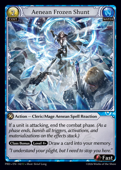 PRD-142 Aenean Frozen Shunt