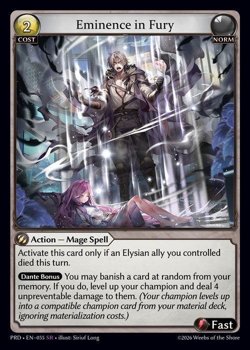 PRD-055 Eminence in Fury
