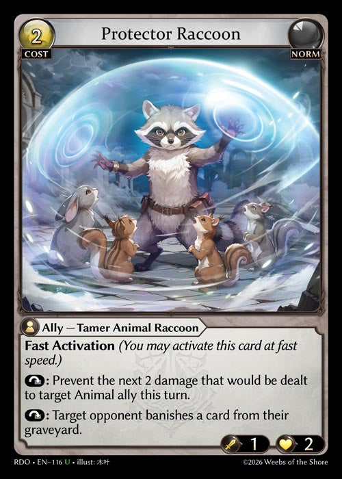 RDO-116 Protector Raccoon