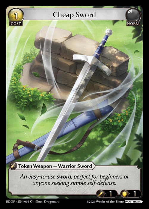 RDOP-003 Cheap Sword