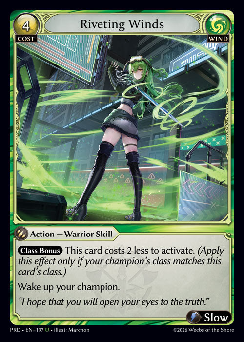 PRD-197 Riveting Winds