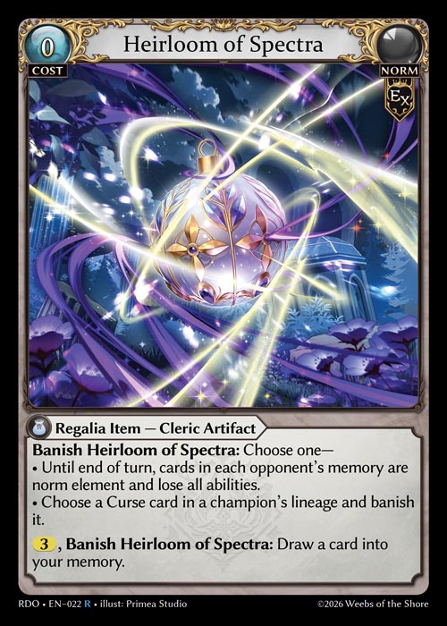 RDO-022 Heirloom of Spectra