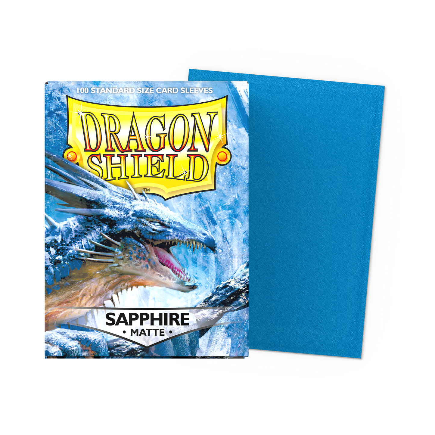 Dragonshield Sapphire Matte Sleeves