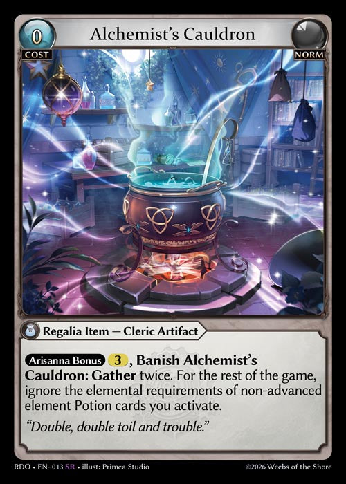 RDO-013 Alchemist's Cauldron