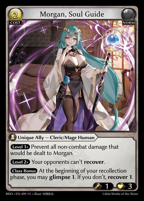 RDO-099 Morgan, Soul Guide