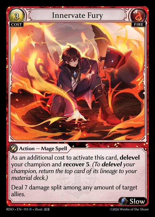 RDO-193 Innervate Fury