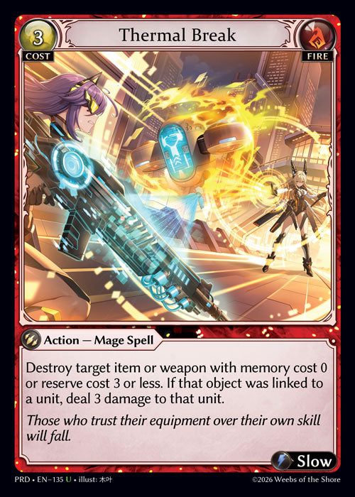 PRD-135 Thermal Break