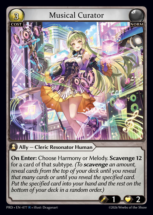 PRD-077 Musical Curator