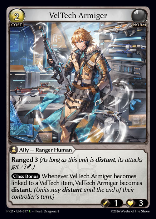PRD-097 VelTech Armiger
