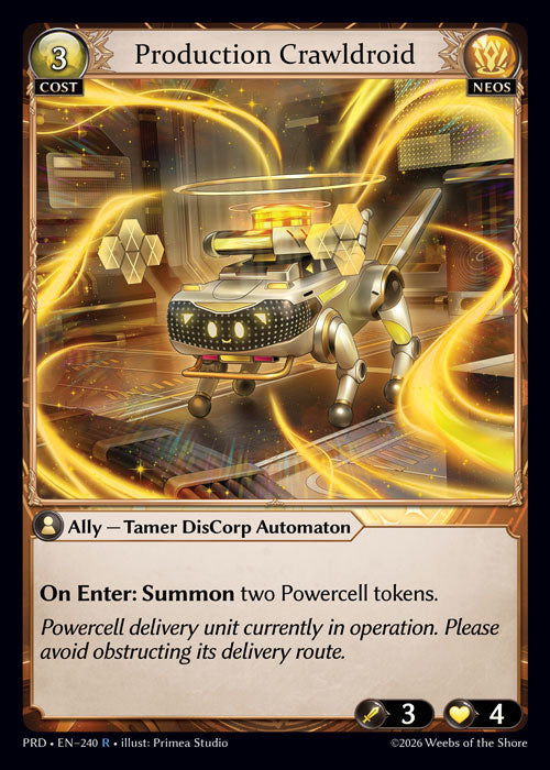 PRD-240 Production Crawldroid