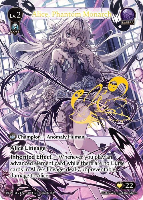Alice, Phantom Monarch CSR