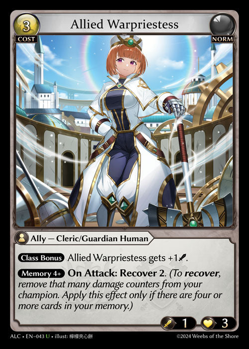 ALC-043 Allied Warpriestess