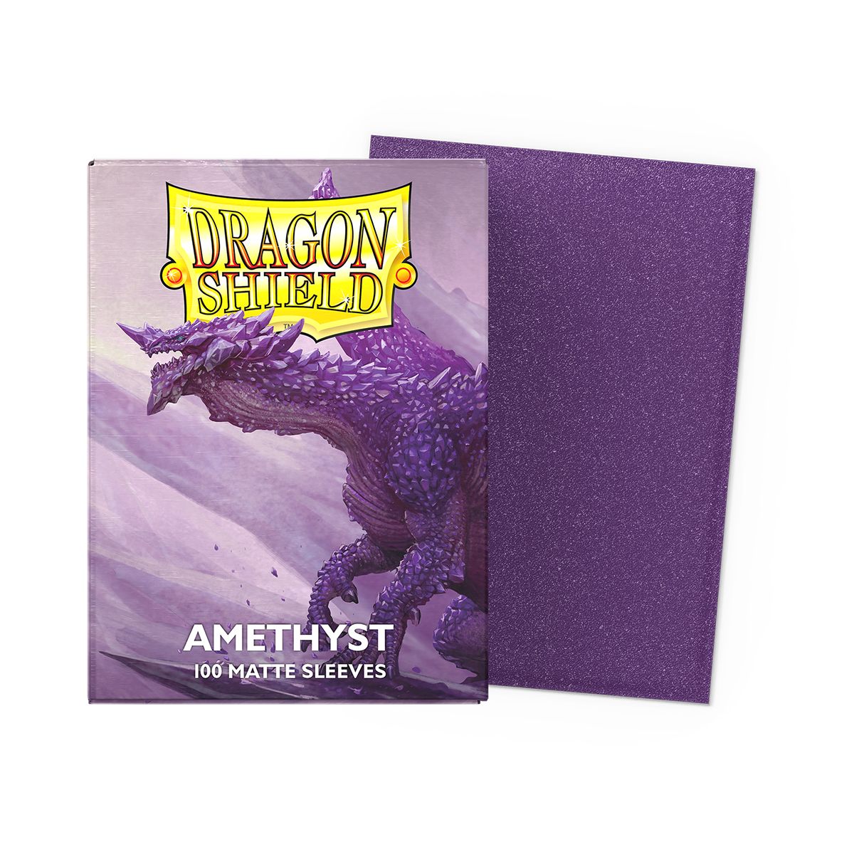 Dragonshield Amethyst Matte Sleeves