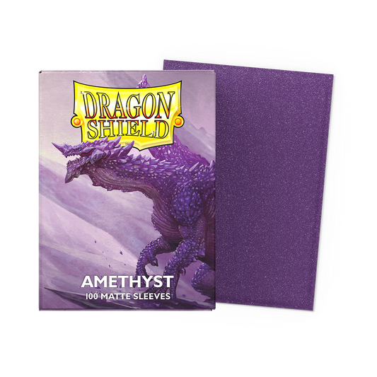 Dragonshield Amethyst Matte Sleeves