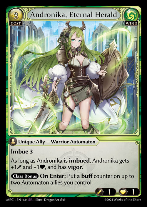 MRC-134 Andronika, Eternal Herald