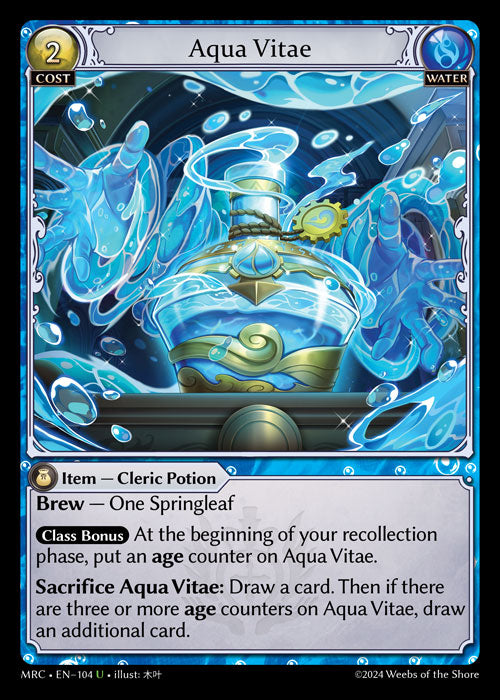 MRC-104 Aqua Vitae