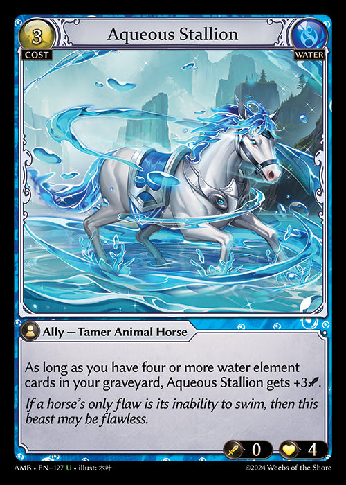 AMB-127 Aqueous Stallion (FOIL)