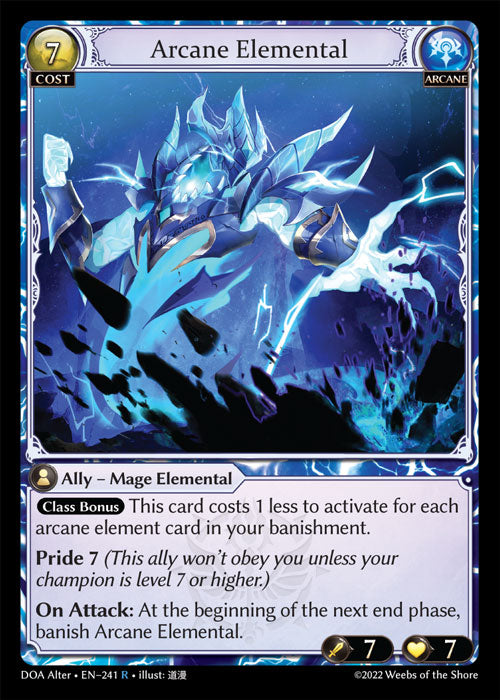 DOA-241 Arcane Elemental