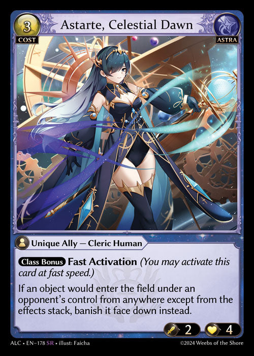 ALC-178 Astarte, Celestial Dawn