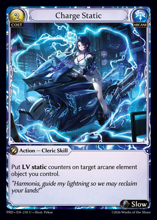 PRD-210 Charge Static