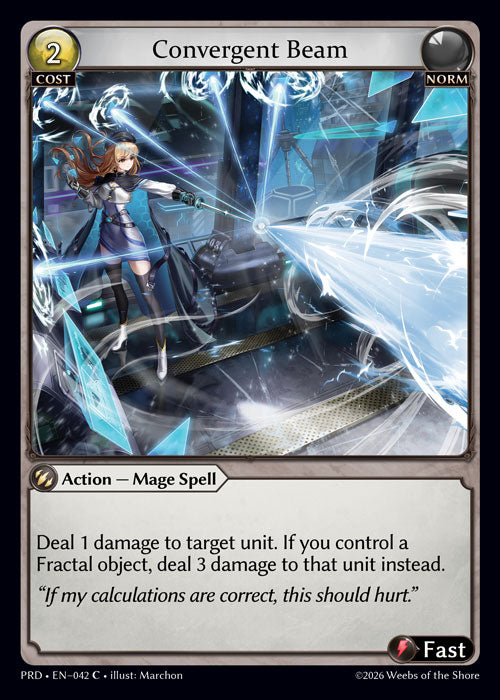 PRD-042 Convergent Beam