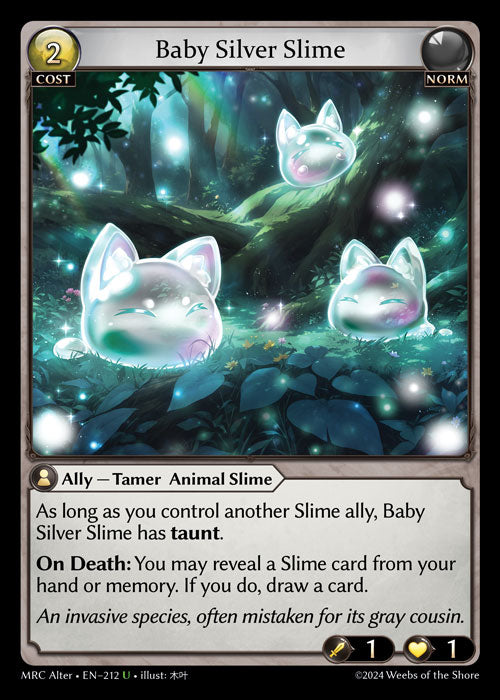MRC-212 Baby Silver Slime