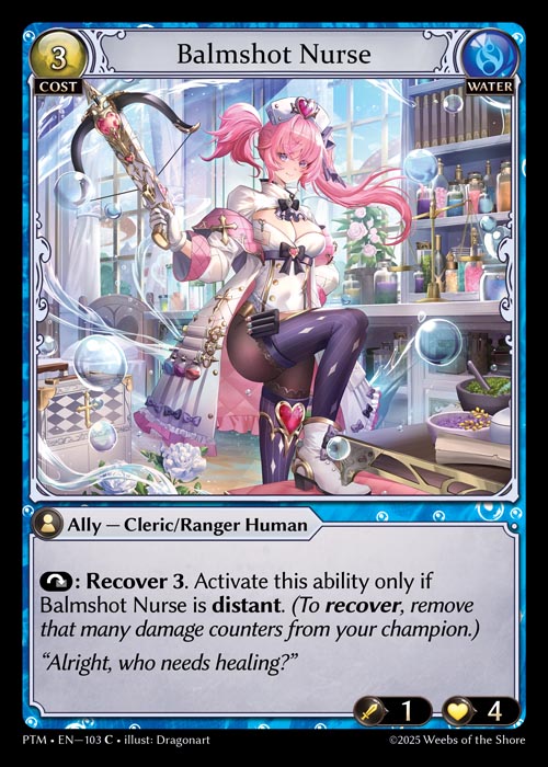 PTM-103 Balmshot Nurse